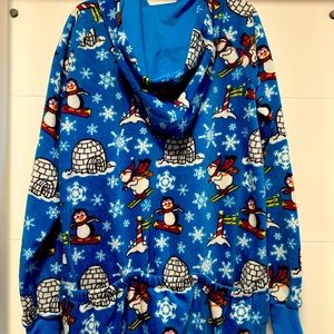 WINTER WONDERLAND FLEECE ONESIE